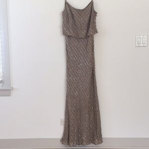 Long designer dress used once